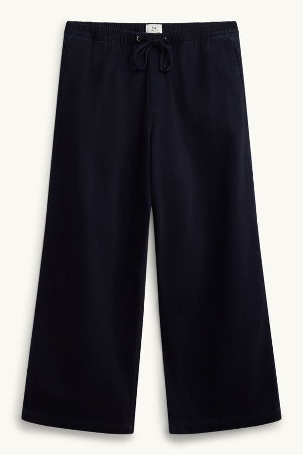 Femei - Pantaloni - denim-albastru închis