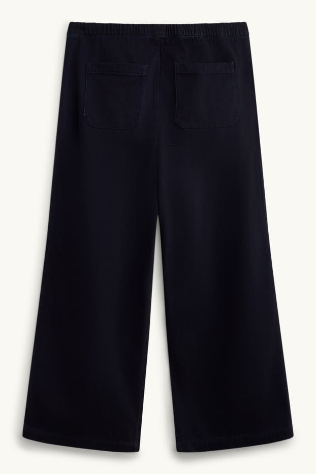Femei - Pantaloni - denim-albastru închis