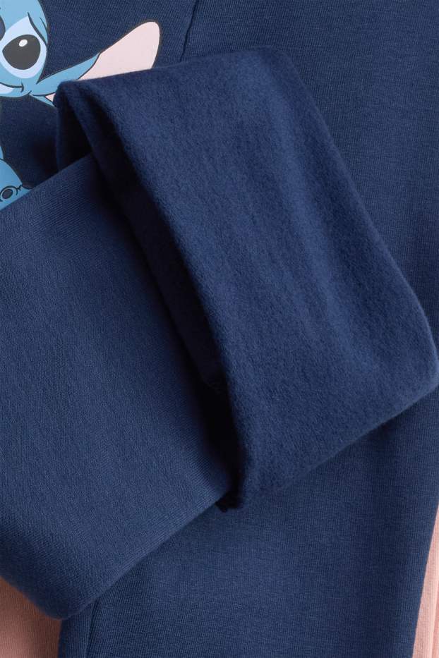 Kinder Mädchen - Multipack 2er - Lilo & Stitch - Flared Winterleggings - rosa / blau