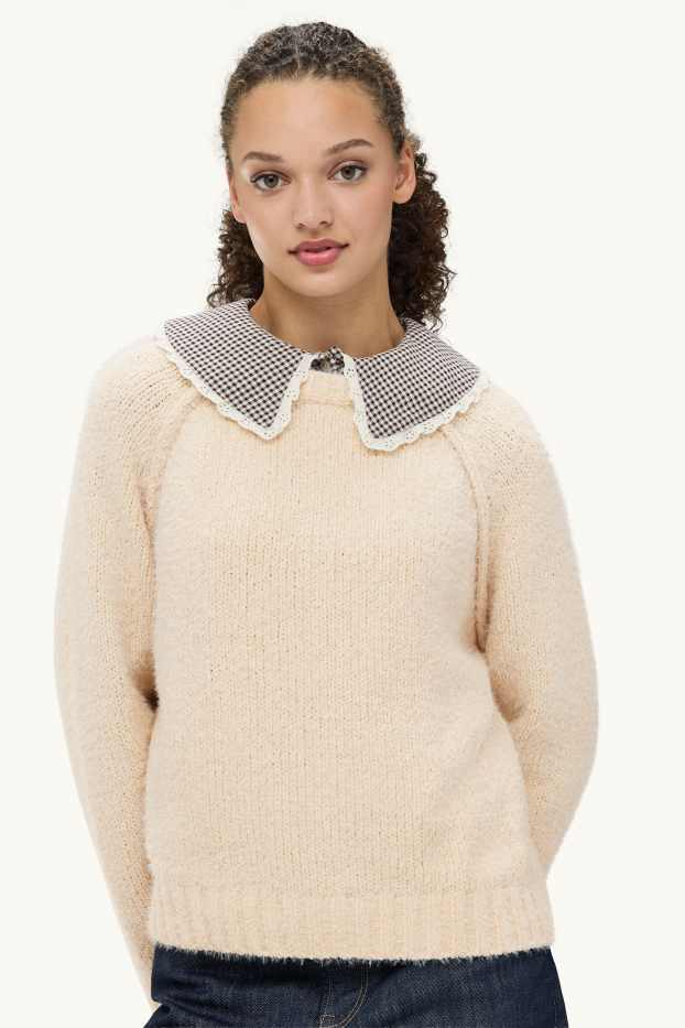Dona - Jersei - blanc trencat