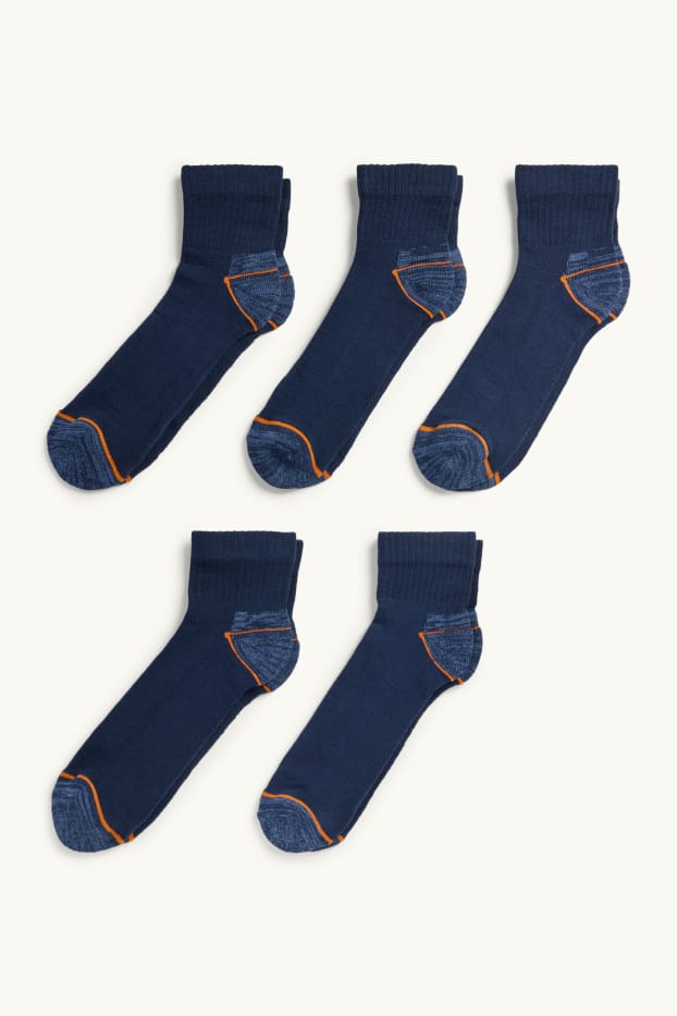 Men - Trainer Socks - dark blue