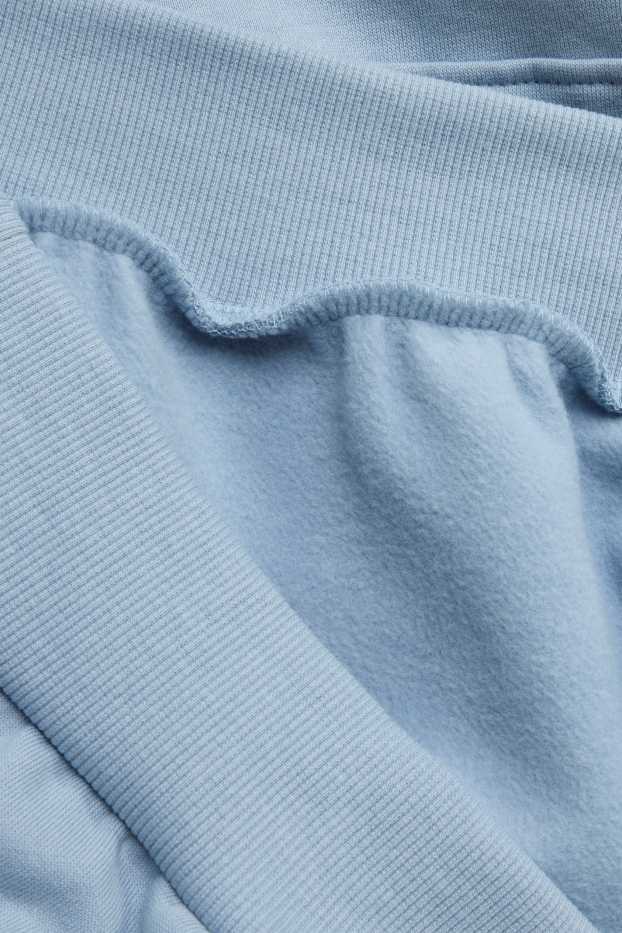 Uomo - Felpa oversize - azzurro