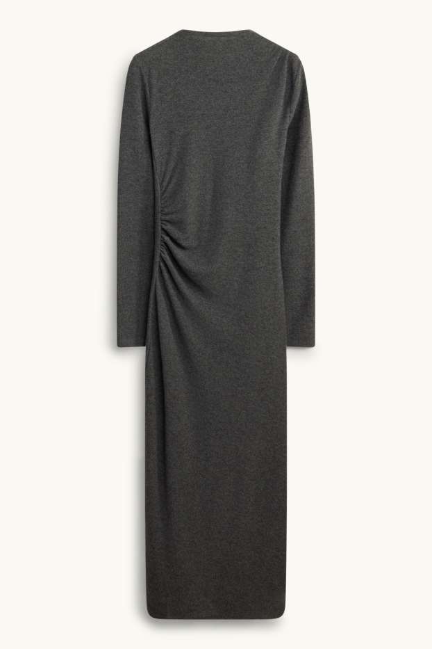 Femmes - Robe Bodycon - gris foncé