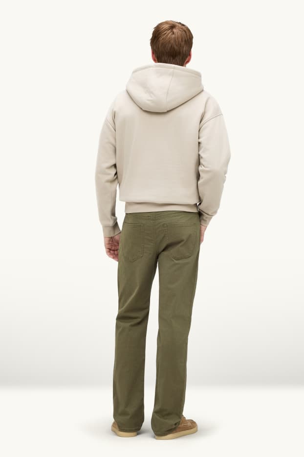 Men - Thermal trousers - regular fit - green