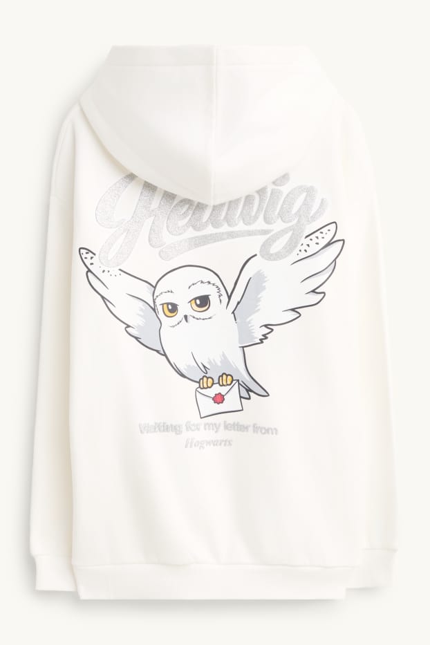 Children Girls - Harry Potter - hoodie - shiny - white