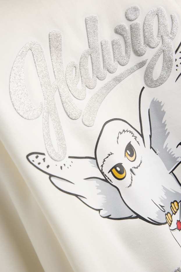 Children Girls - Harry Potter - hoodie - shiny - white