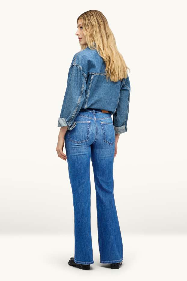 Donna - Flared jeans - vita media - jeans blu