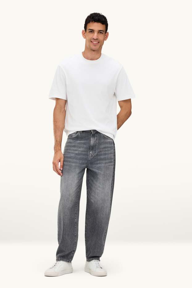 Hommes - Barrel jean - jean gris