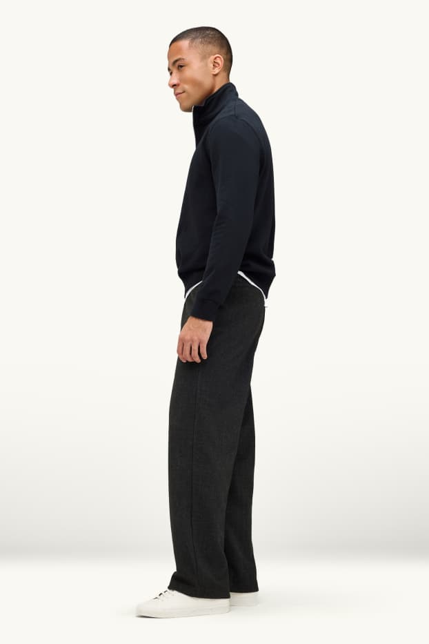 Hommes - Pantalon de jogging - gris foncé