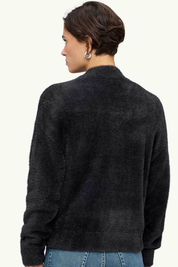 Damen - Strickjacke - schwarz