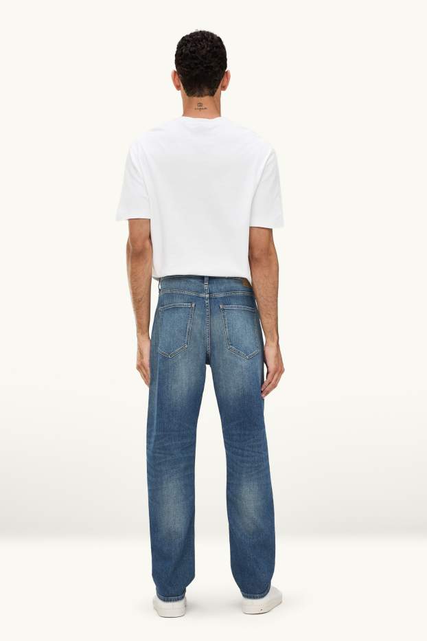 Hommes - Straight jean - jean bleu