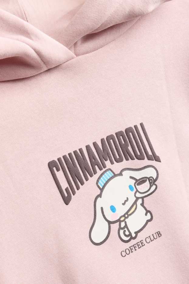 Damen - Oversized-Hoodie - Cinnamoroll - hellrosa