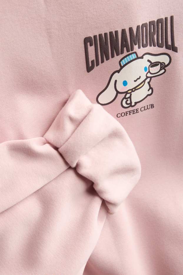 Damen - Oversized-Hoodie - Cinnamoroll - hellrosa