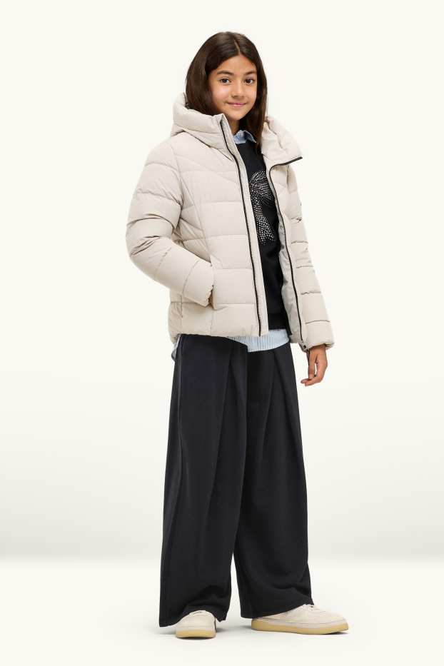 Copii - Fete - Pantaloni de trening - negru