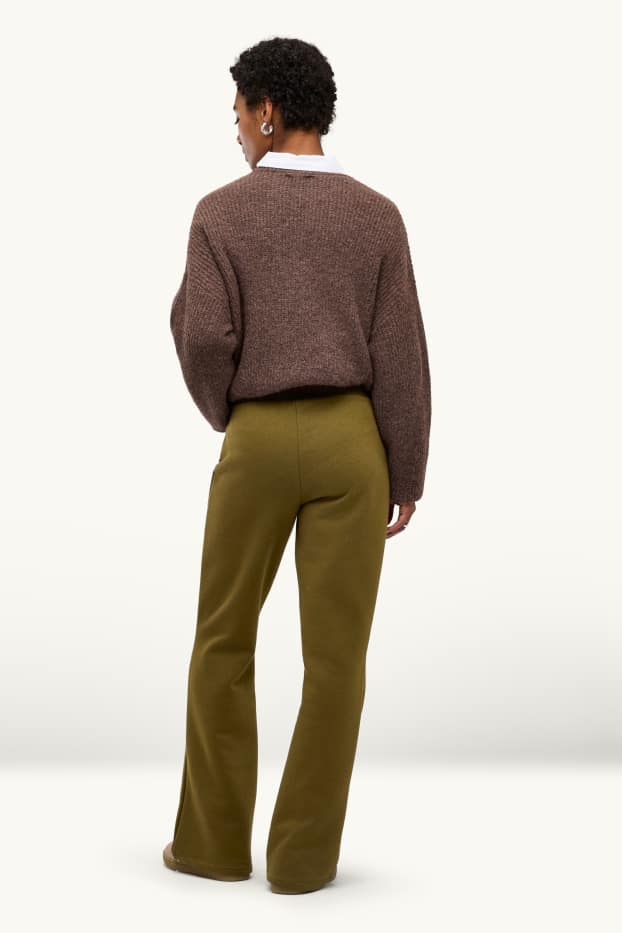 Women - Joggers - khaki