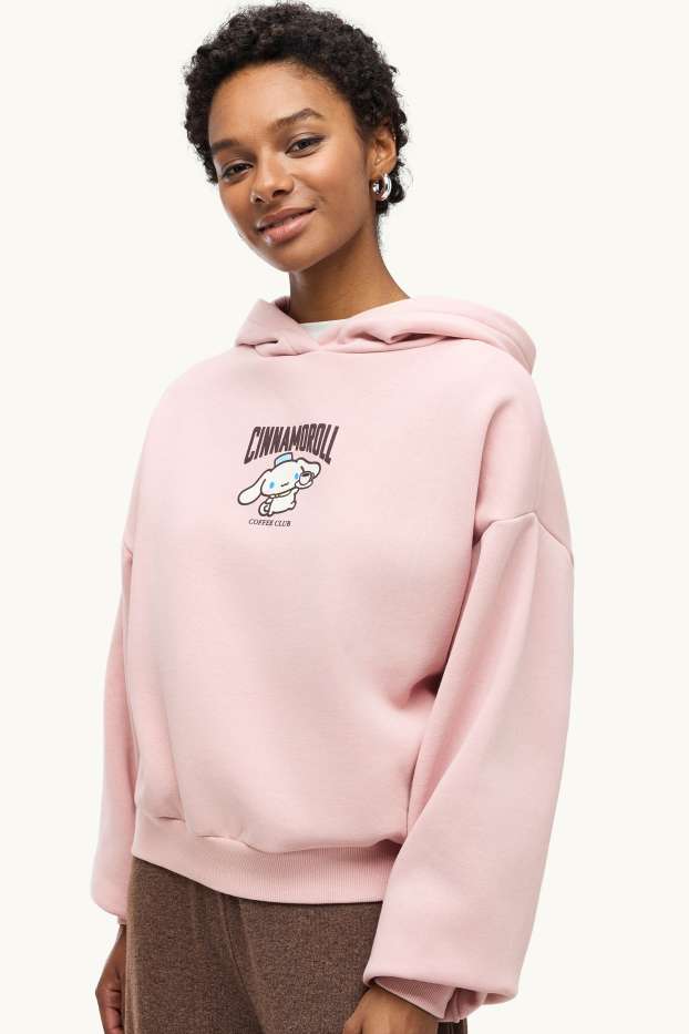Damen - Oversized-Hoodie - Cinnamoroll - hellrosa