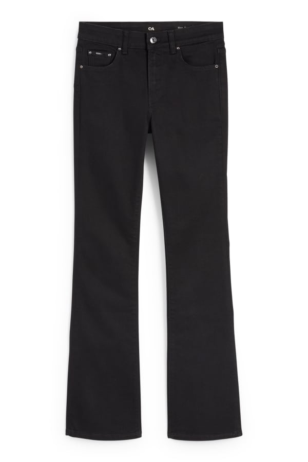 Bootcut jeans - mid waist - LYCRA®