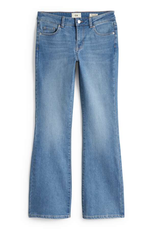 Bootcut jeans - low waist