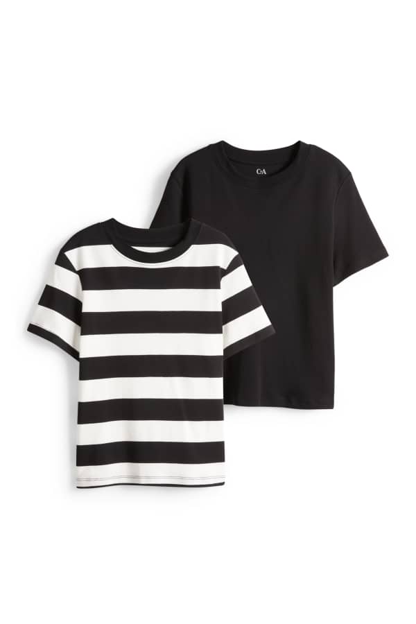 Set van 2 - T-shirt - slim fit