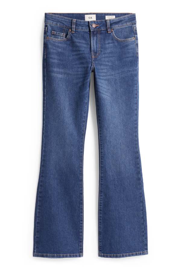 Bootcut jeans - low waist