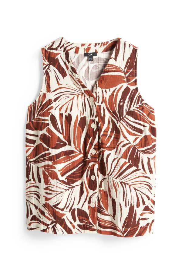 Gilet - met patroon