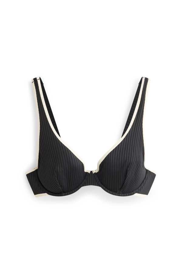 Bikinitop met beugels - geribd - LYCRA® XTRA LIFE™