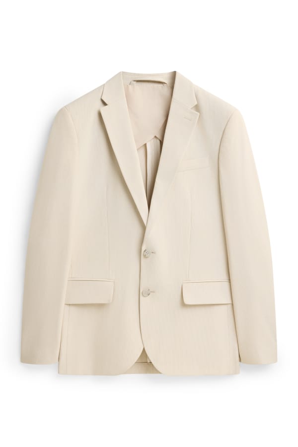 Colbert uit het combi-systeem - slim fit