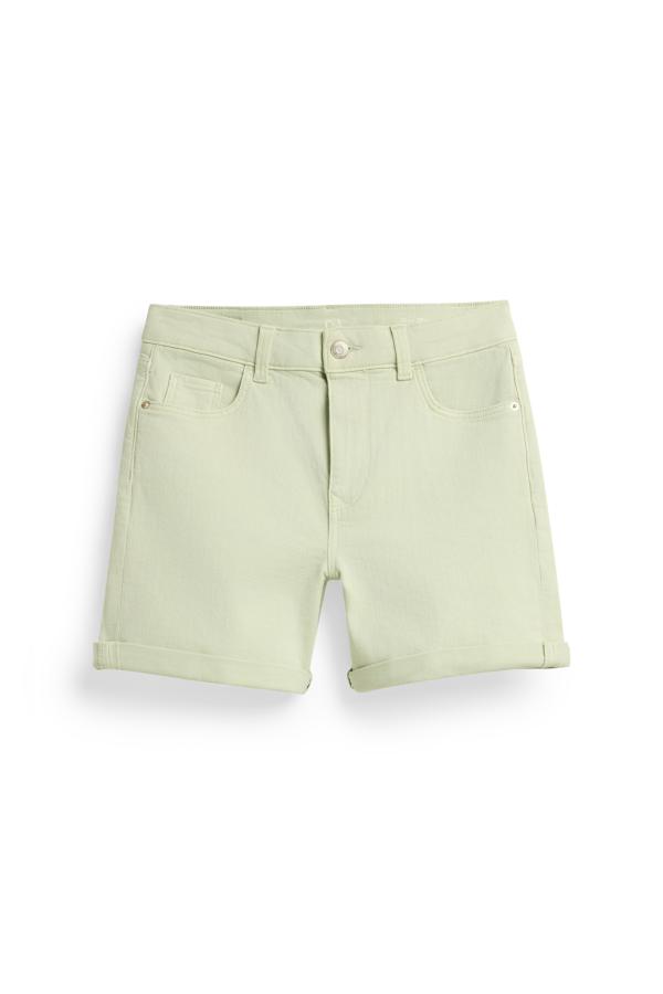 Korte spijkerbroek - mid waist