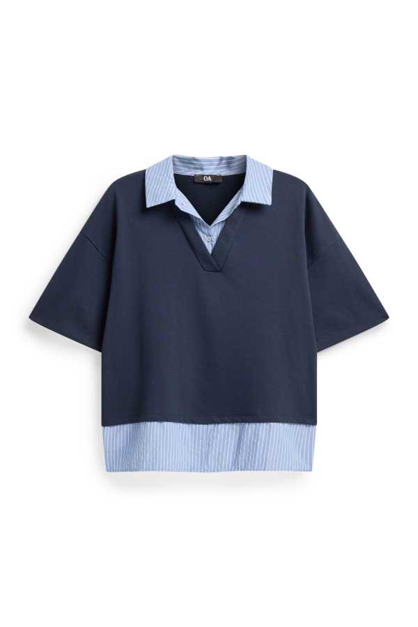 Sweatshirt - 2-in-1-look