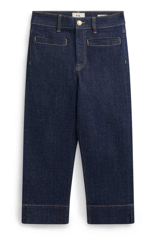 Capri jeans - mid waist - slim fit - LYCRA®