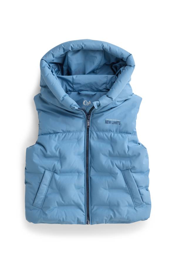 Bodywarmer met capuchon - waterafstotend
