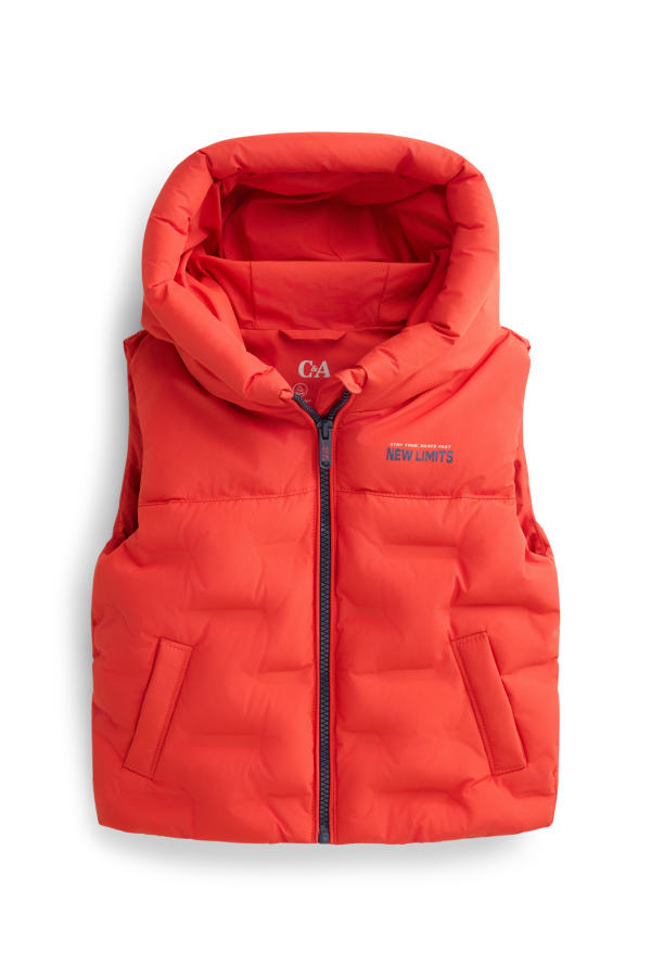 Bodywarmer met capuchon - waterafstotend