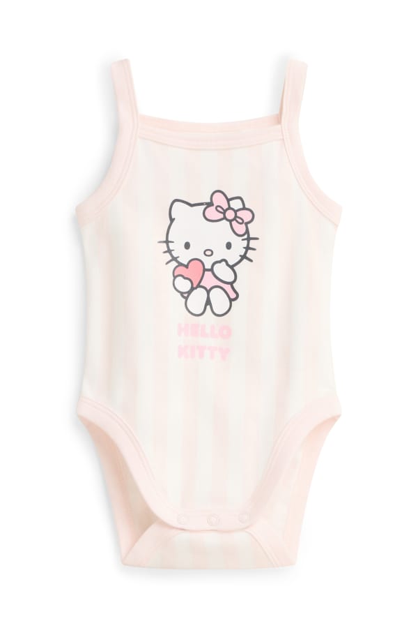 Hello Kitty - rompertje - gestreept