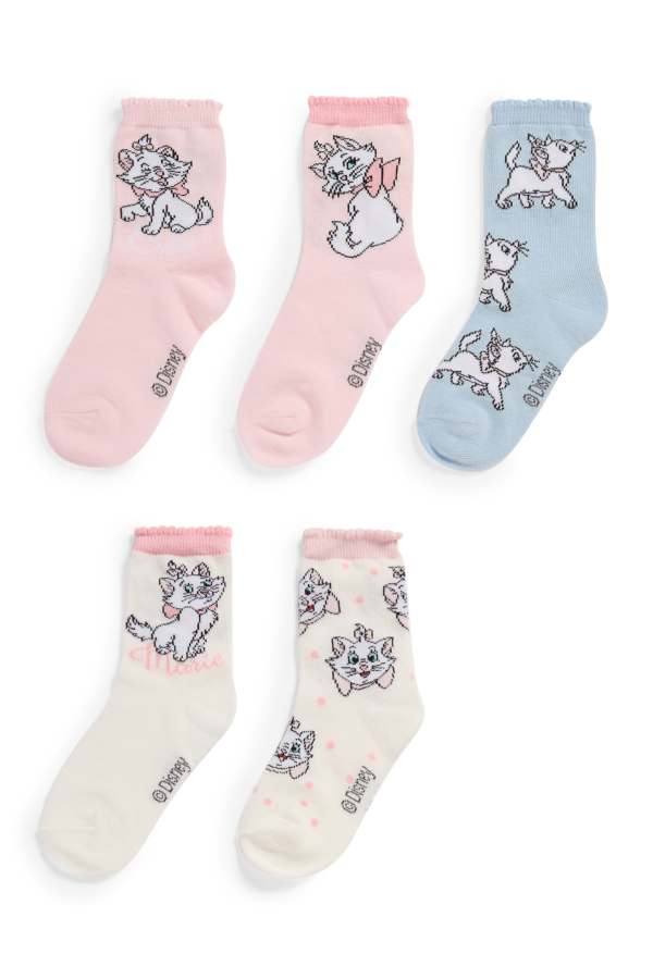 Set van 5 paar - Aristocats - sokken met motief