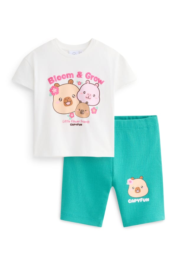 CapyFun - set - T-shirt en legging - 2-delig