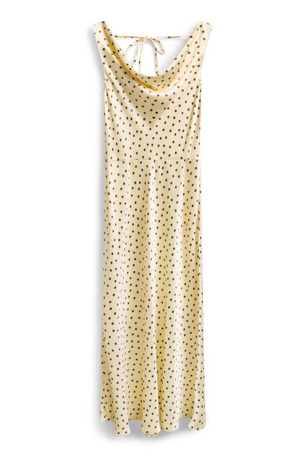 Fit & flare-jurk - met stippen