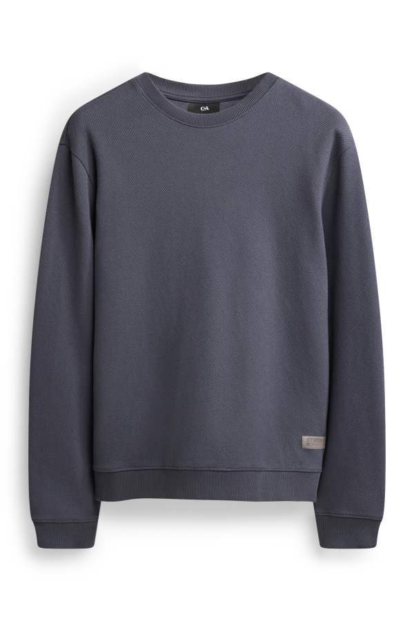 Sweatshirt - met structuur