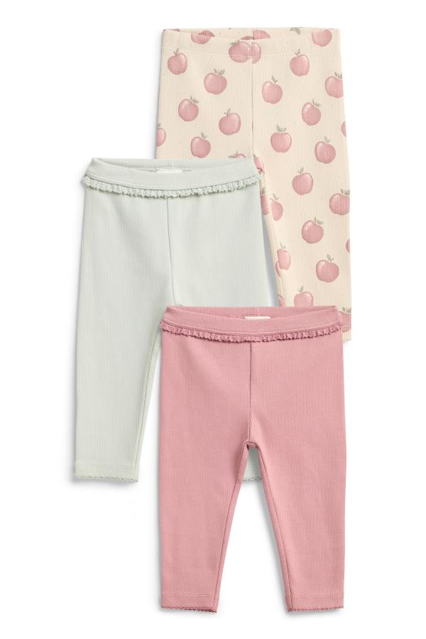 Set van 3 - appeltje - babylegging - ribstof