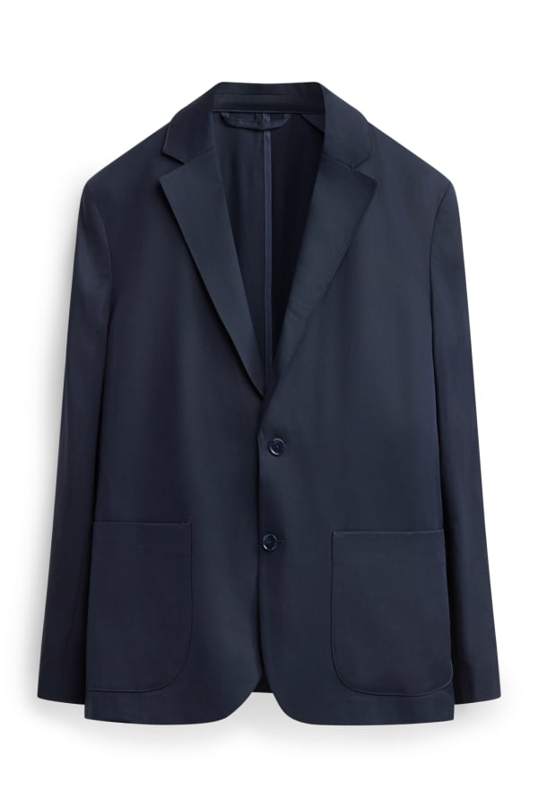 Colbert uit het combi-systeem van lyocell - relaxed fit