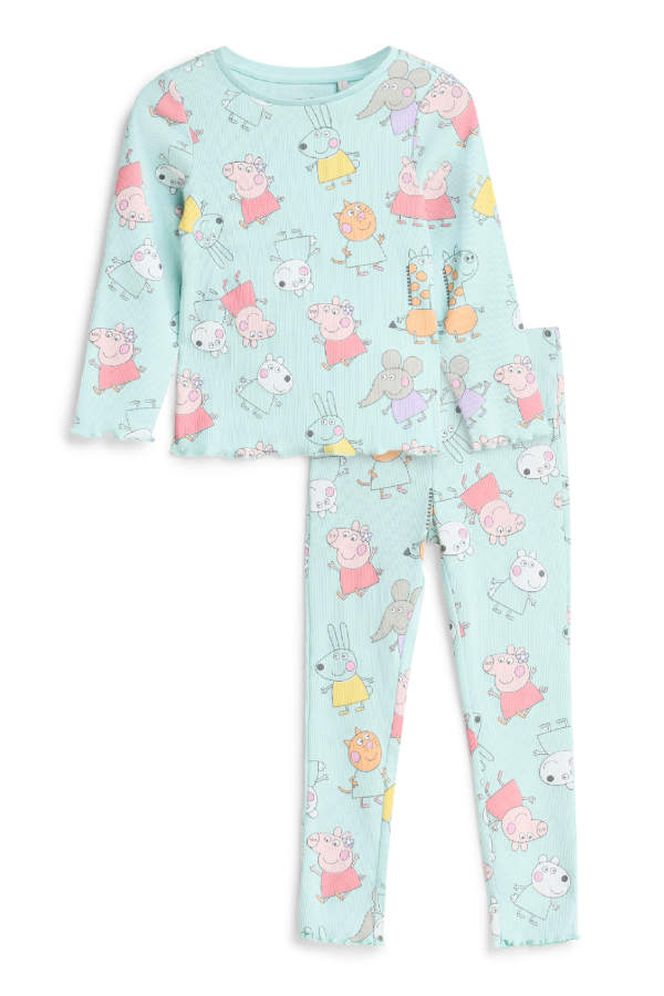 Peppa Pig - pyjama - 2-delig - geribd