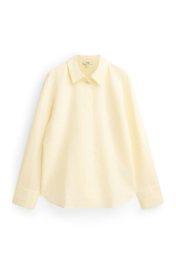 Overhemdblouse - gestreept