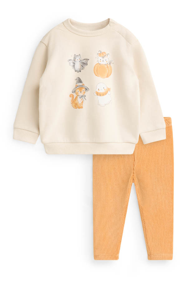 Halloween - babyoutfit - 2-delig