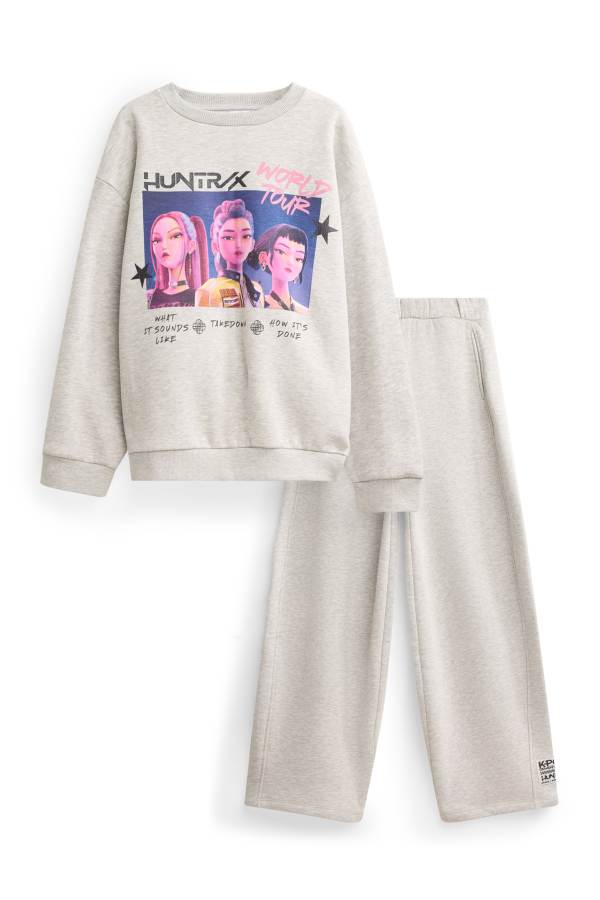 KPop Demon Hunters - set - sweatshirt en joggingbroek
