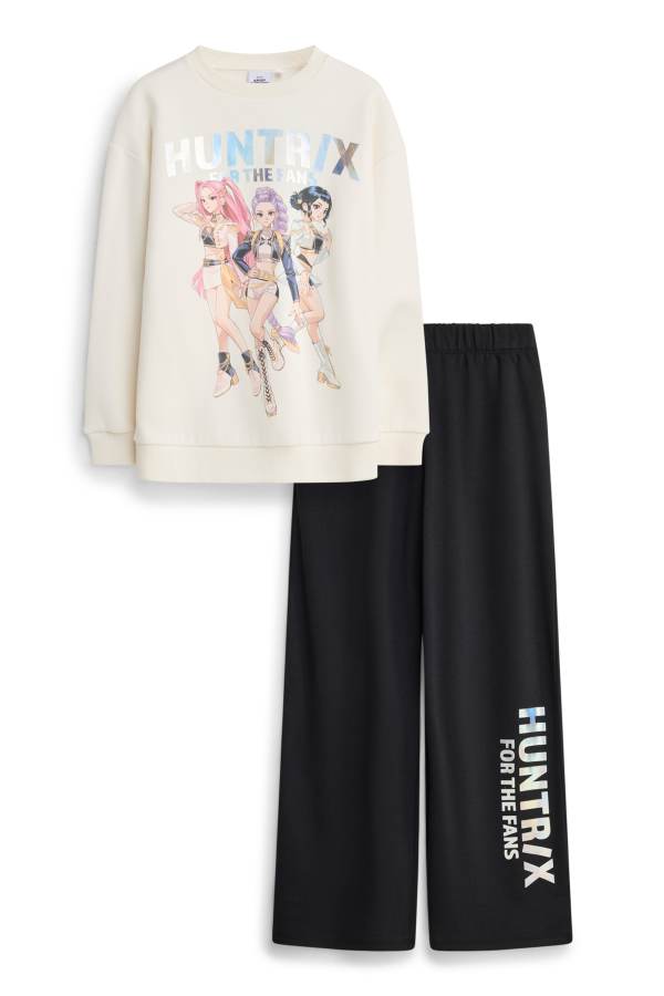 KPop Demon Hunters - set - sweatshirt en joggingbroek - 2-delig