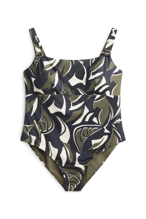 Badpak - gewatteerd - LYCRA® XTRA LIFE™ - met patroon