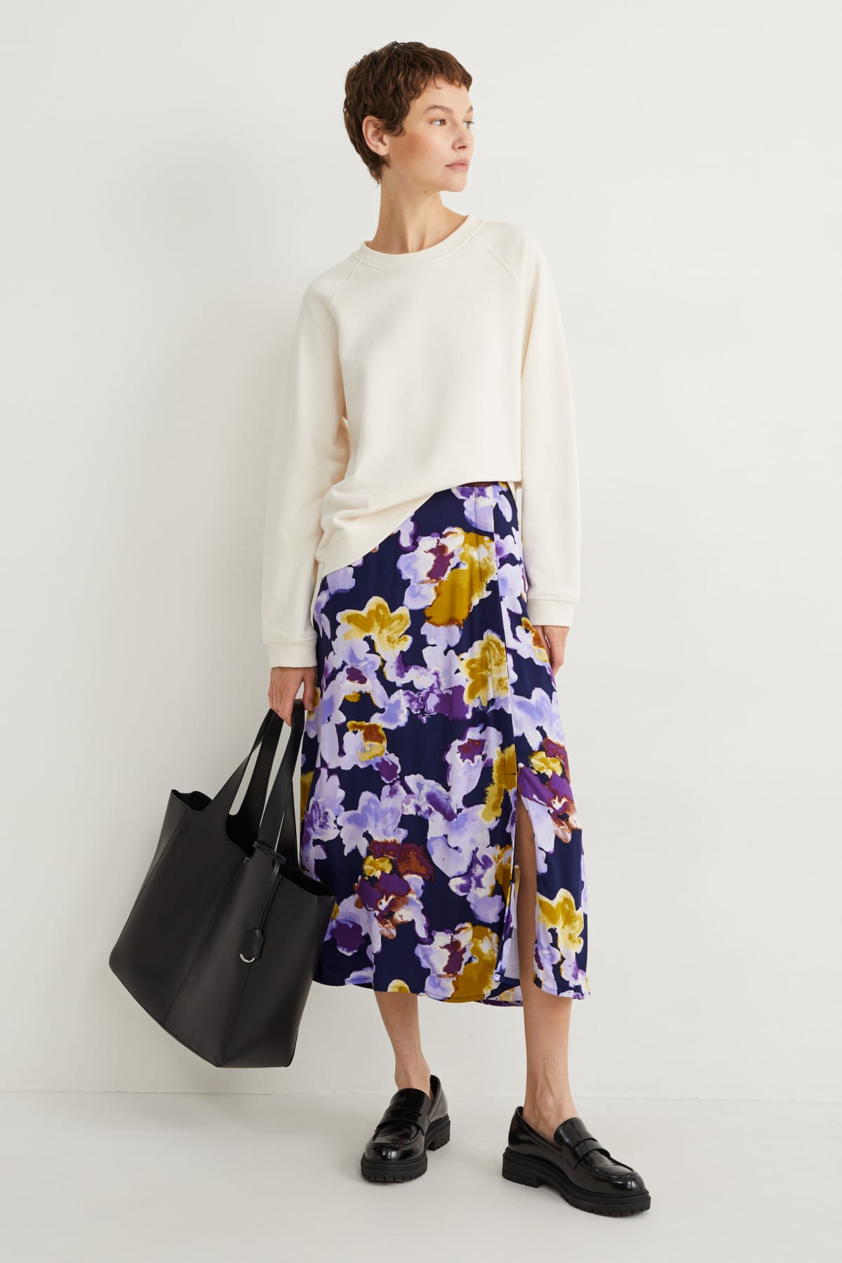Find your perfect Button down skirts here C A online shop