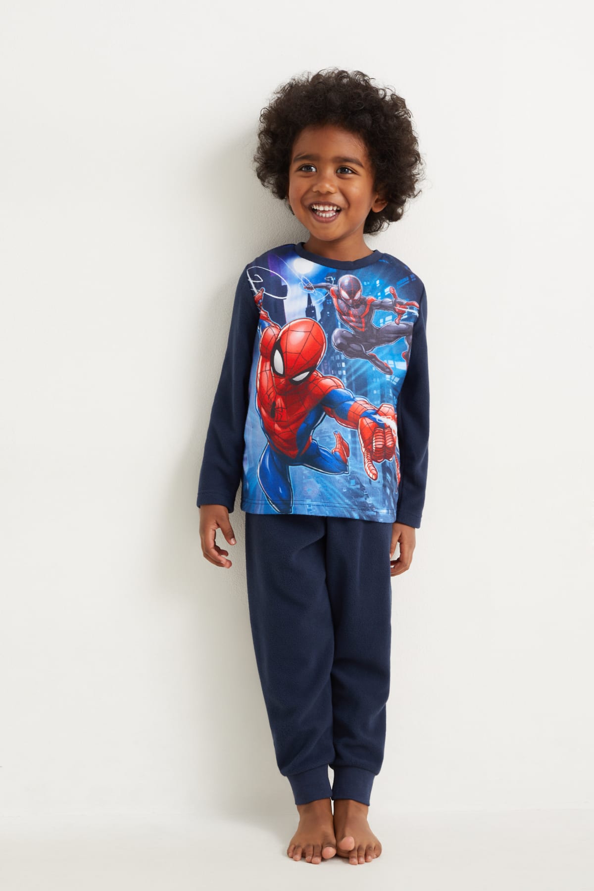 Marvel Sweat Zippé Enfant Garçon - Veste Polaire en Sherpa Spiderman  (Rouge, 3-4 Ans) : : Mode