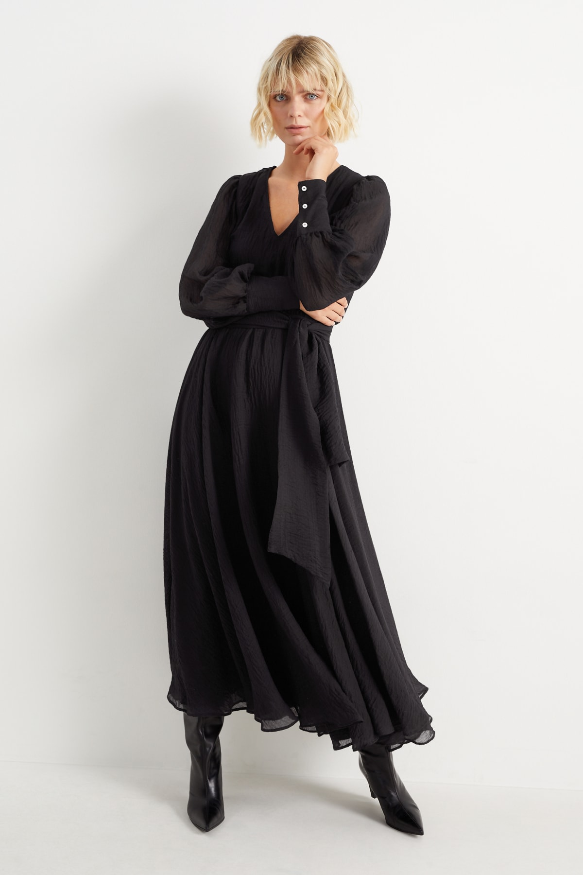 Vestidos de new arrivals fiesta en c&a