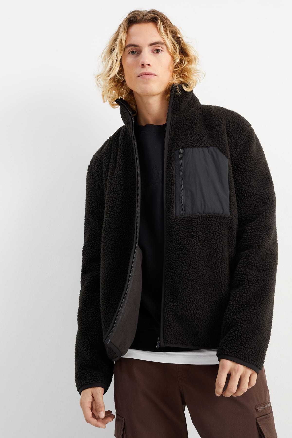 Fleece vest c&a store