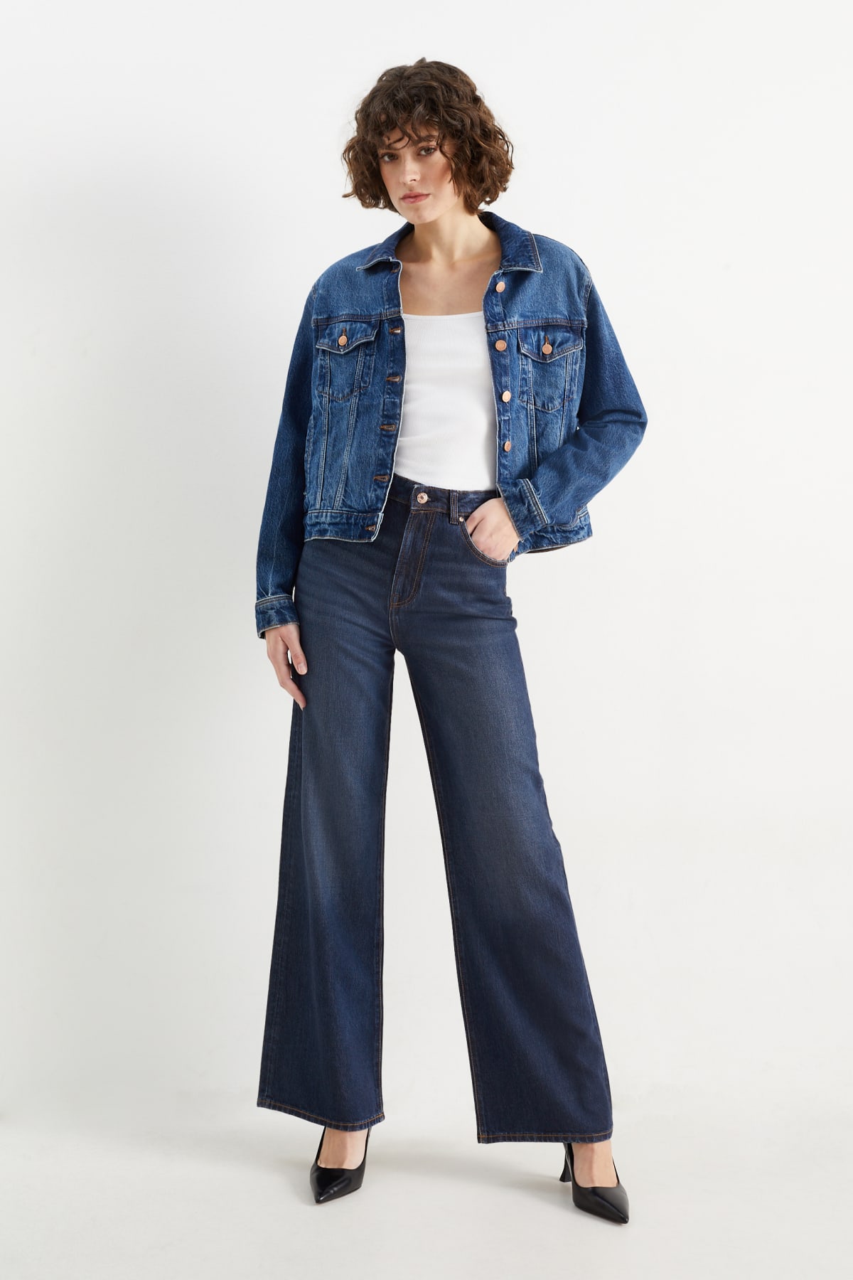 Wide leg jean - high waist | C&A online shop